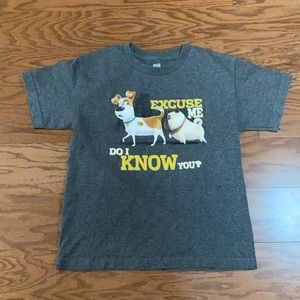 boy’s “The Secret Life of Pets” short sleeve graphic t-shirt
